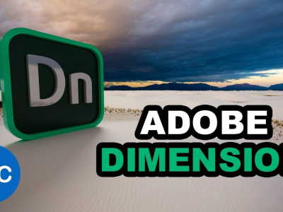 Adobe Dimension: كەسپىي 3D لايىھىلەش ۋە رەڭ بېرىش (Rendering) يۇمشاق دېتالى