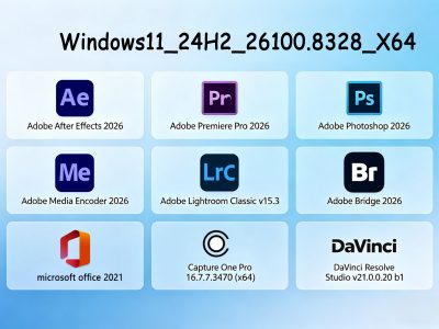 WIN11 24H2 فىلىم-سۈرەچتلىك سېستىمىسى2026 (قىستۇرما قاچىلانغان نەشىرى)