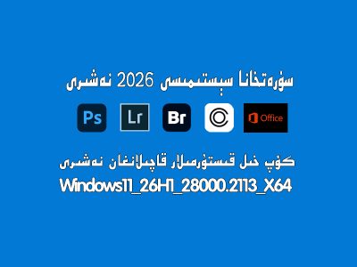 📷 سۈرەتچىلىك سېستىمىسى2026 |PS+LR+BR+Capture One كۆپ خىل قىستۇرمىلار قاچىلانغان نەشىرى